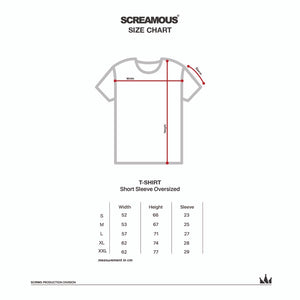 T-Shirt OVERSIZED LEGEND TINY BLACK