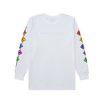 Load image into Gallery viewer, T-Shirt Longsleeves MOTEL WHITE
