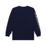 Load image into Gallery viewer, T-Shirt Longsleeves RECORDDDS NAVY BLUE
