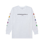 Load image into Gallery viewer, T-Shirt Longsleeves MOTEL WHITE

