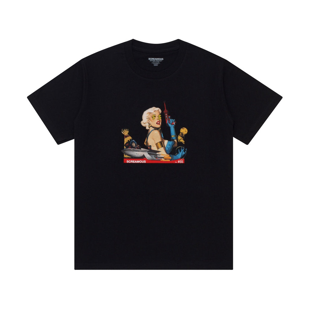 T-Shirt SPACE DOMINATRIX BLACK