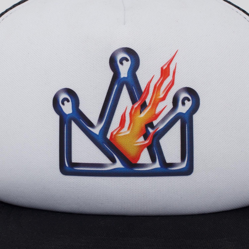 Hat CROWN FLAME WHITE