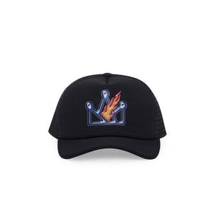 Hat CROWN FLAME BLACK