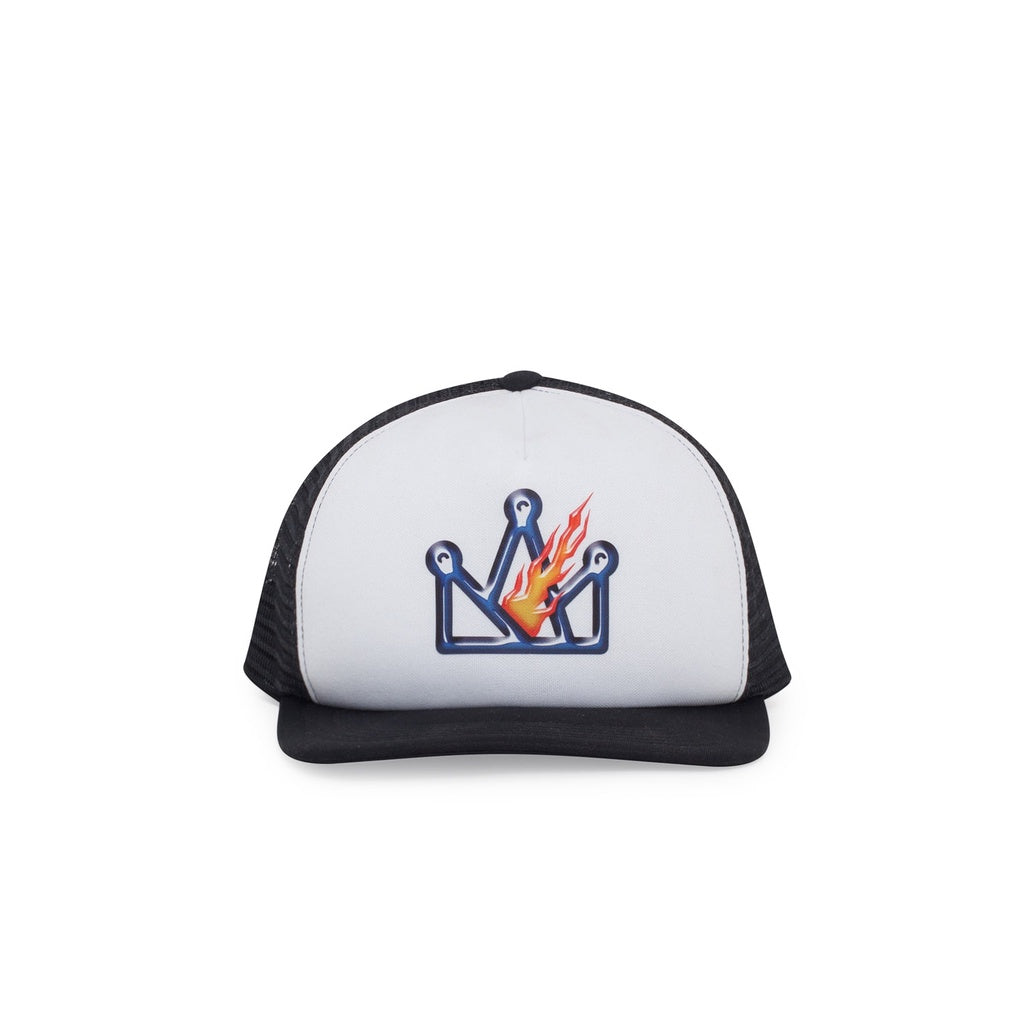 Hat CROWN FLAME WHITE